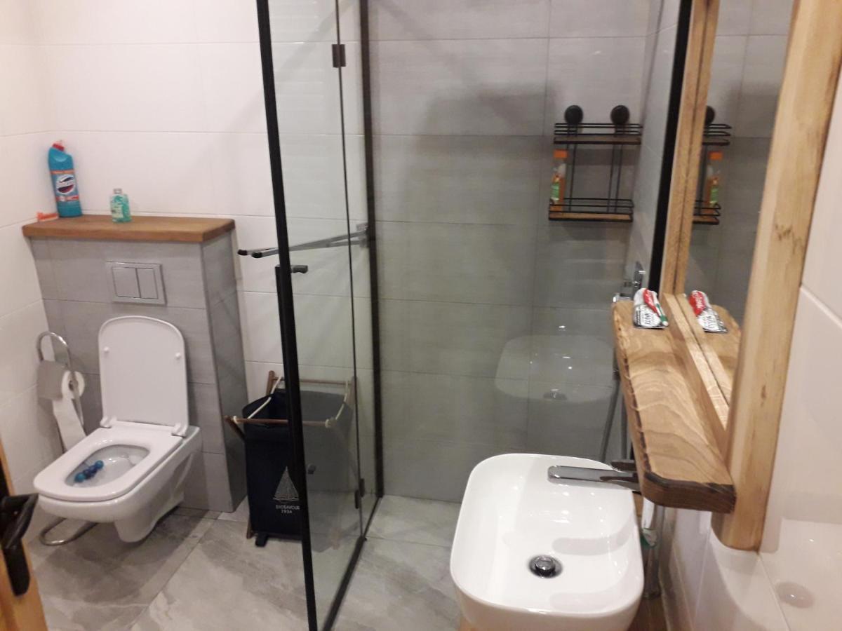 Jaskowa Chata Bieszczady Apartament Z Basenem Baligród Eksteriør billede