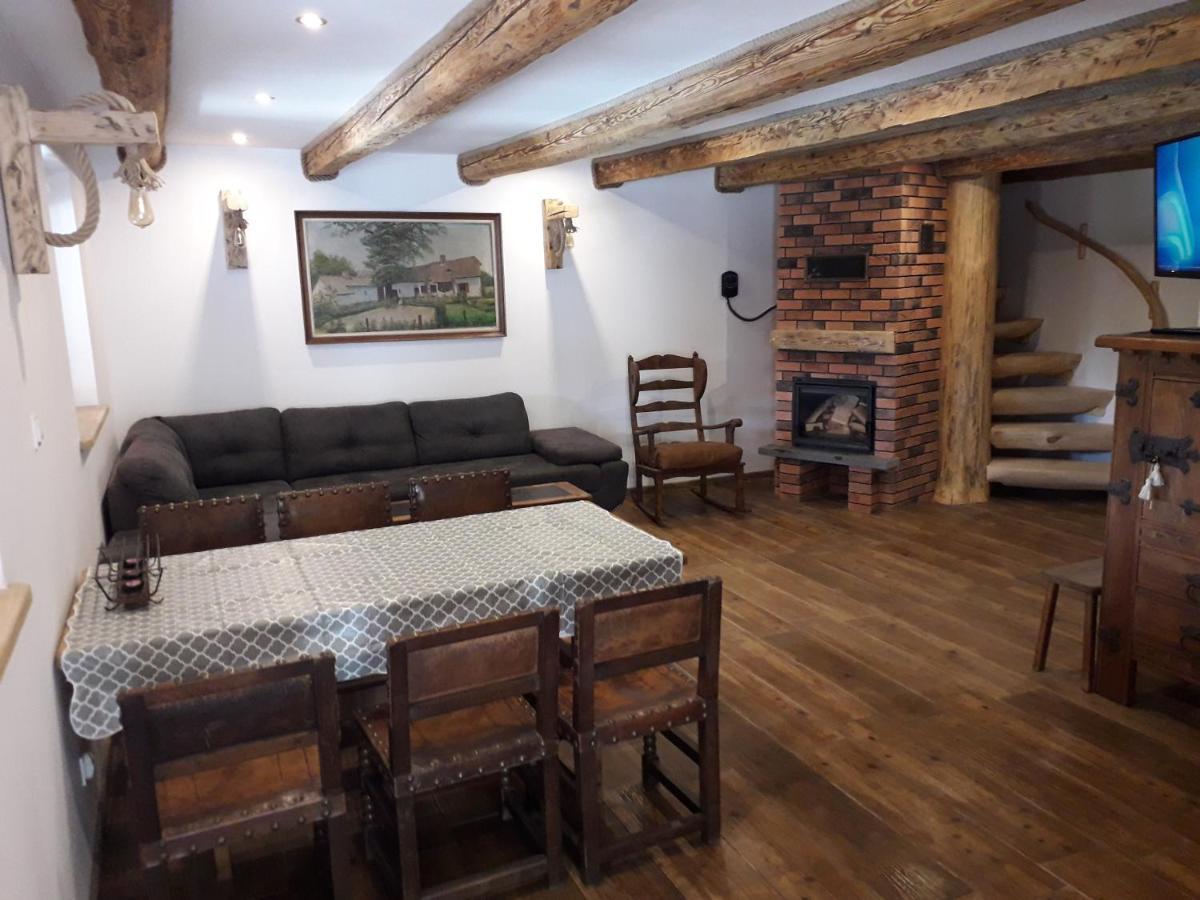 Jaskowa Chata Bieszczady Apartament Z Basenem Baligród Eksteriør billede